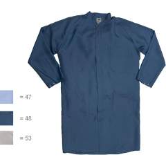 HB protectionbekleidung 06015 47010 000 47-46/48. Cleanroom men coat HABETEX climatic Pro, size 46/48, light blue