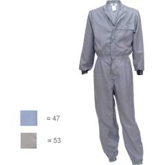 HB protectionbekleidung 06015 37008 000 47-46/48. Cleanroom coverall HABETEX climatic Pro, size 46/48, light blue