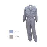 HB protectionbekleidung 06015 37008 000 47-46/48. Cleanroom coverall HABETEX climatic Pro, size 46/48, light blue