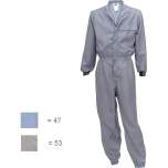 HB protectionbekleidung 06015 37008 000 53-50/52. Cleanroom coverall HABETEX climatic Pro, size 50/52, grey