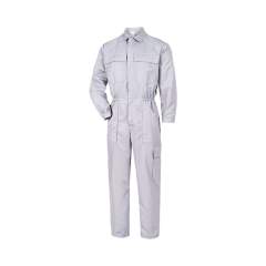 HB Schutzbekleidung 06008 37012 001 53-50/52. Reinraum Overall HABETEX Micronplus, Gr. 50/52, grau