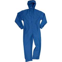 HB protectionbekleidung 06006 37024 001 41-58/60. Cleanroom overall with hood HABETEX Micronselect, size 58/60, royal blue