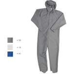 HB protectionbekleidung 06006 37032 000 41-46/48. Cleanroom overall with hood HABETEX Micronselect, size 46/48, royal blue