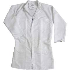 HB protectionbekleidung 06006 47010 000 10-50/52. Cleanroom men coat HABETEX Micronselect, size 50/52, white
