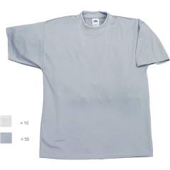 HB protectionbekleidung 06018 86000 000 10-M. Cleanroom T-shirt HABETEX Micronknit, size M, white