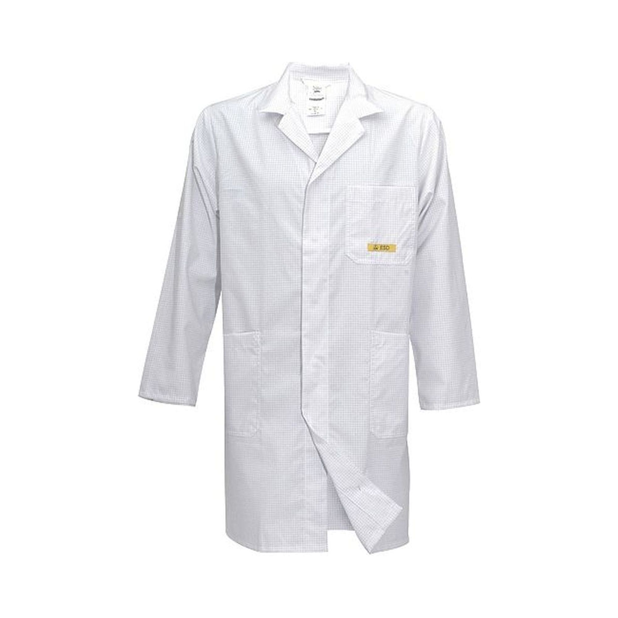 HB Schutzbekleidung 08005 48011 000 10-XS. ESD Arbeitsmantel CONDUCTEX, langarm, Herren, weiß, XS