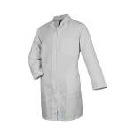 HB Schutzbekleidung 08005 48011 000 50-XXL. ESD Herrenmantel Langarm CONDUCTEX, Gr. XXL, silbergrau