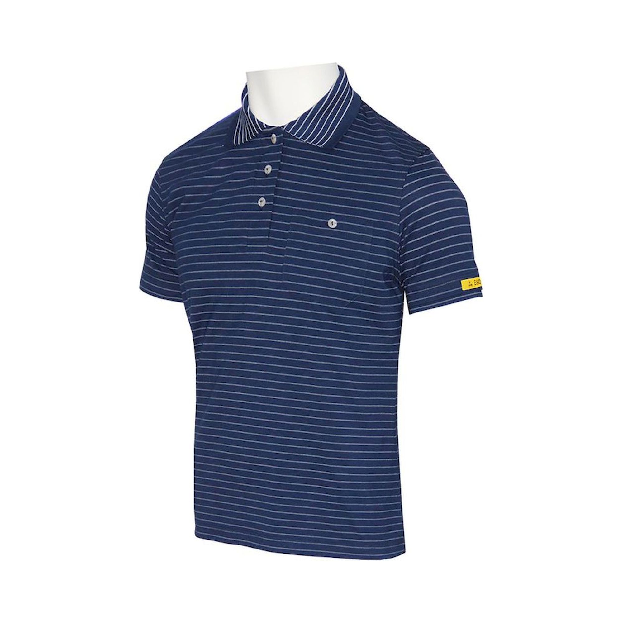 ESD Damenpoloshirt Kurzarm Conductex Cotton Knit, navy