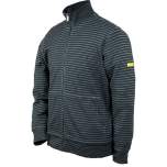 HB protectionbekleidung 08014 86012 001 46-6XL. ESD sweat jacket CONDUCTEX Cotton Knit, size 6XL, black