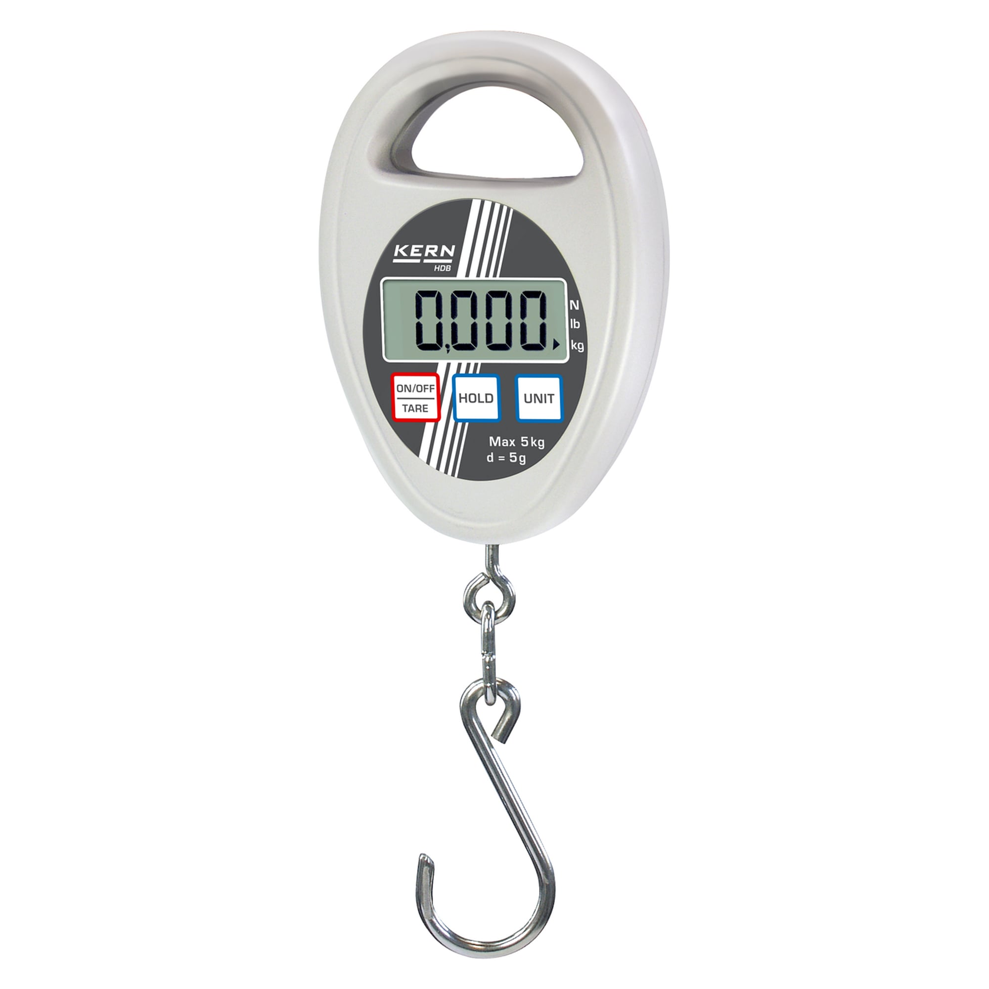 Hängewaage 10 kg Ablesbarkeit 0