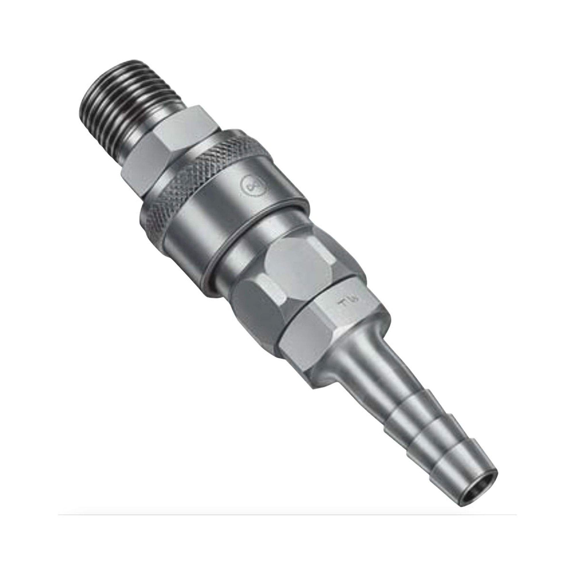 Nitto Kohki HI Cupla 2 way type. Quick Connect Coupling TW-40SH, Steel, NBR