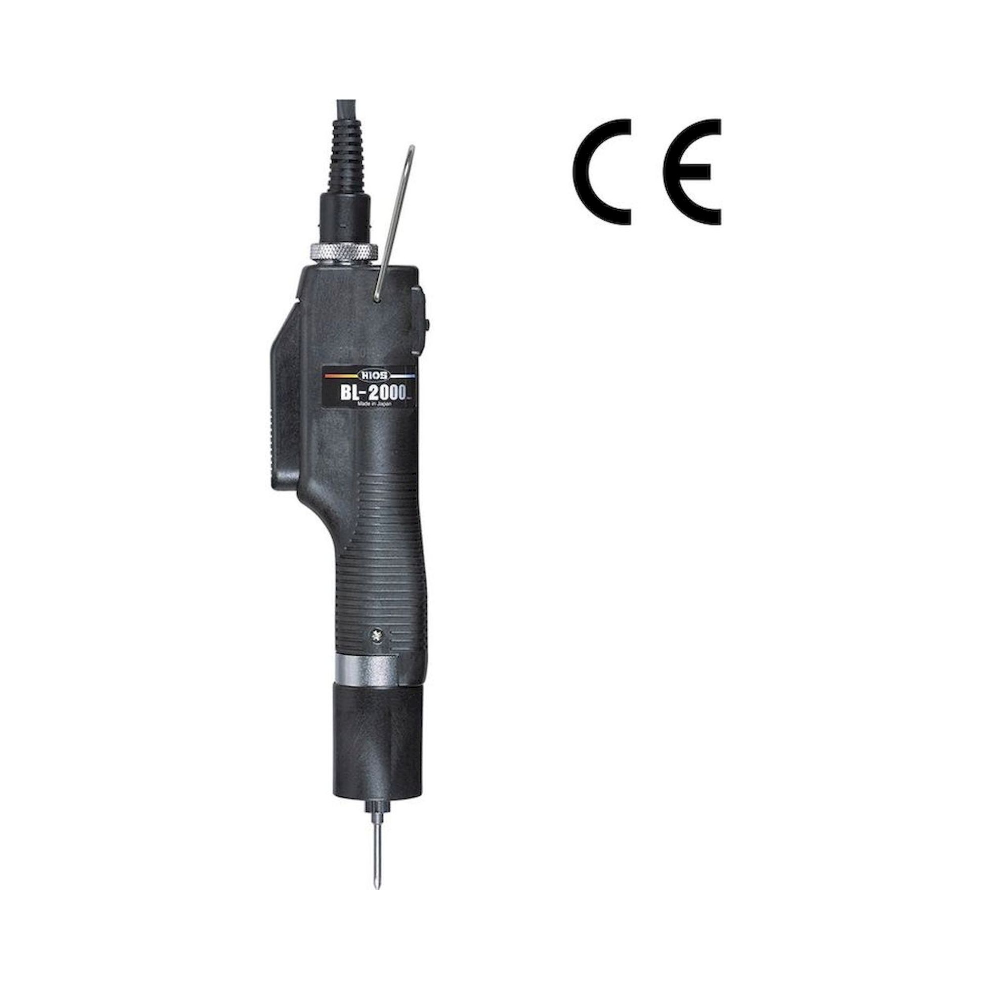 Hios 050037-CE. BL-2000-OPC Brushless electric screwdriver 0.02 - 0.2 Nm