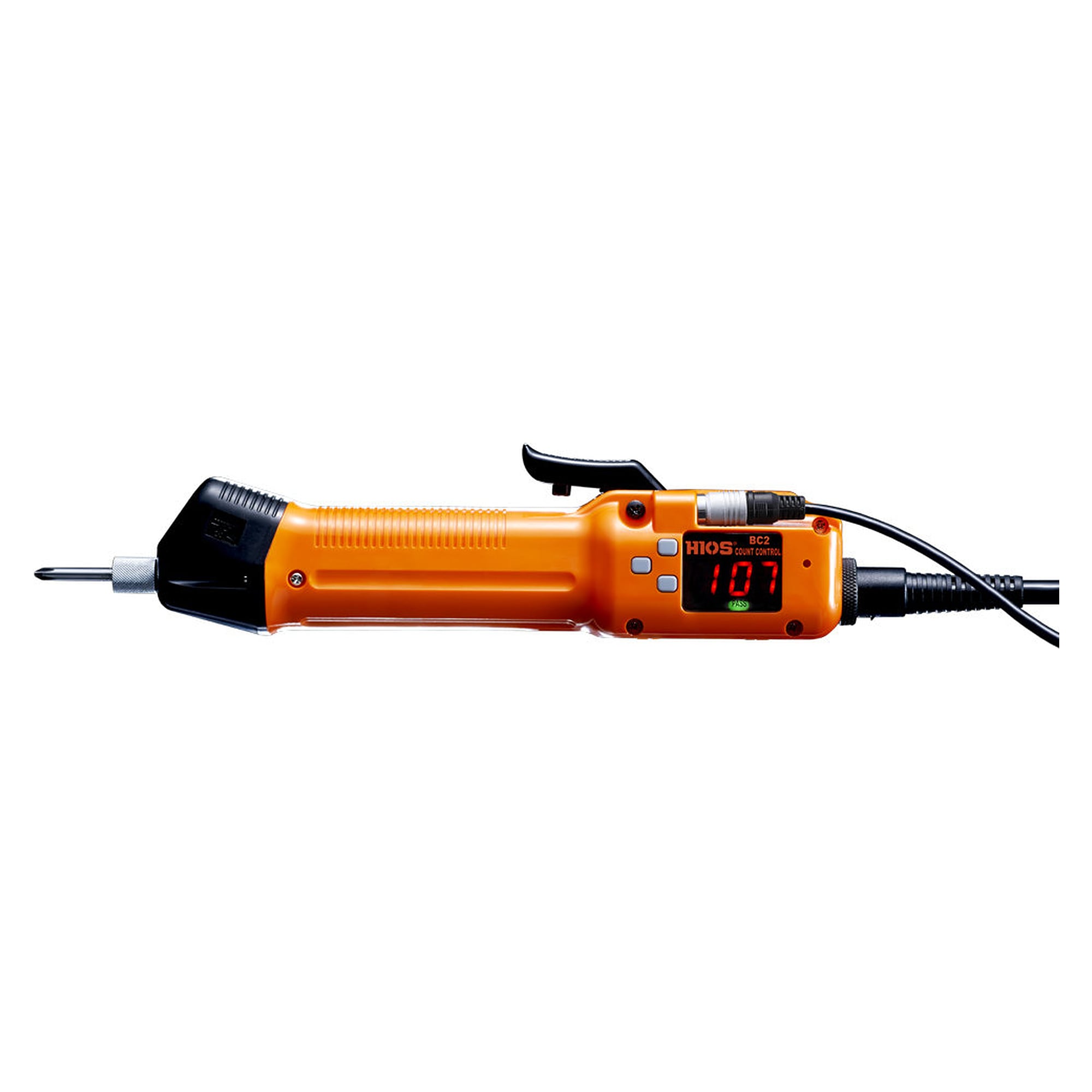 Bürstenloser ESD-Elektroschrauber mit Zählfunktion 0,3-1,0 Nm, 1/4" - HIOS BLG-5000XBC2-15