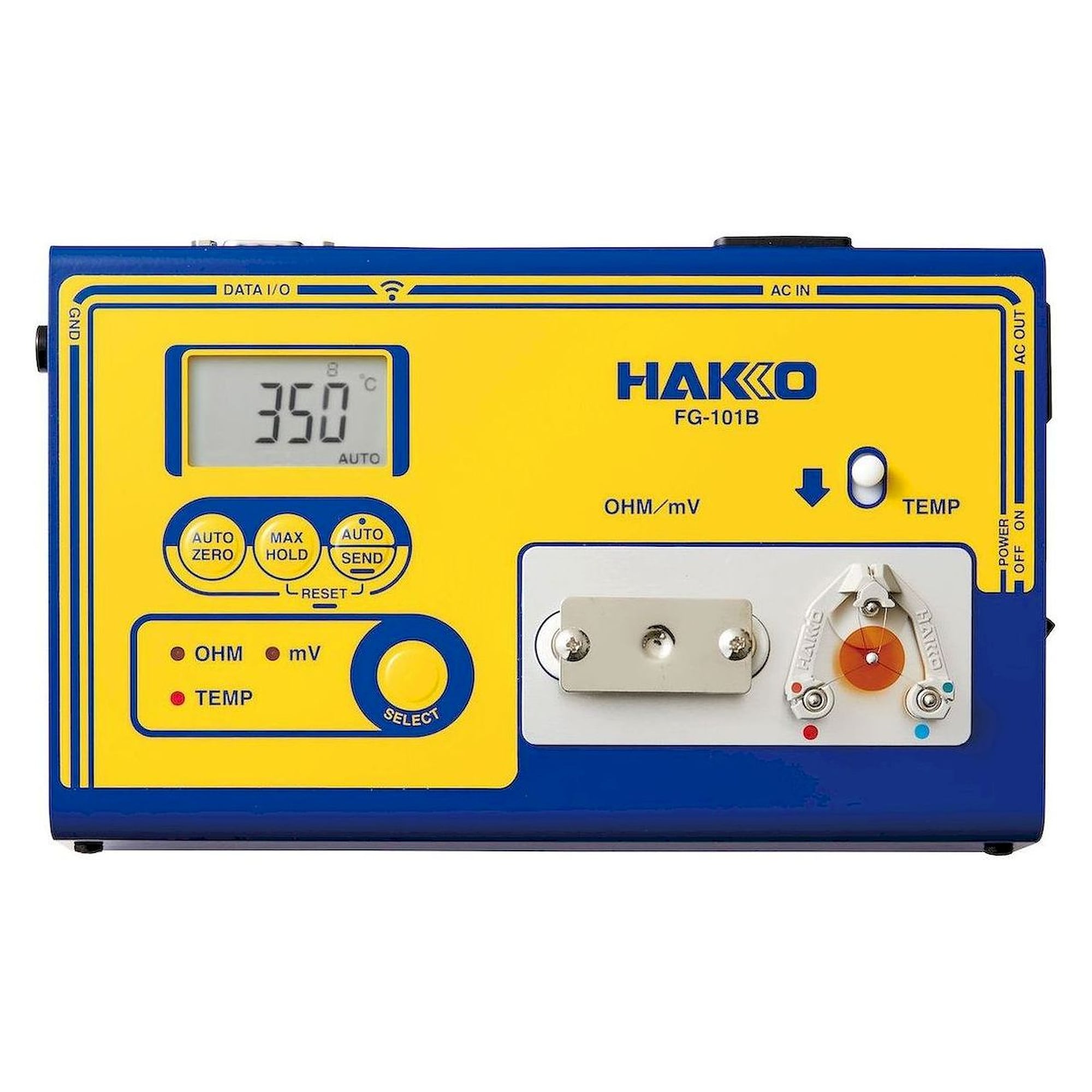 Foto folgt: Lötkolben-Tester Temperatur & Widerstand - Hakko FG-101B