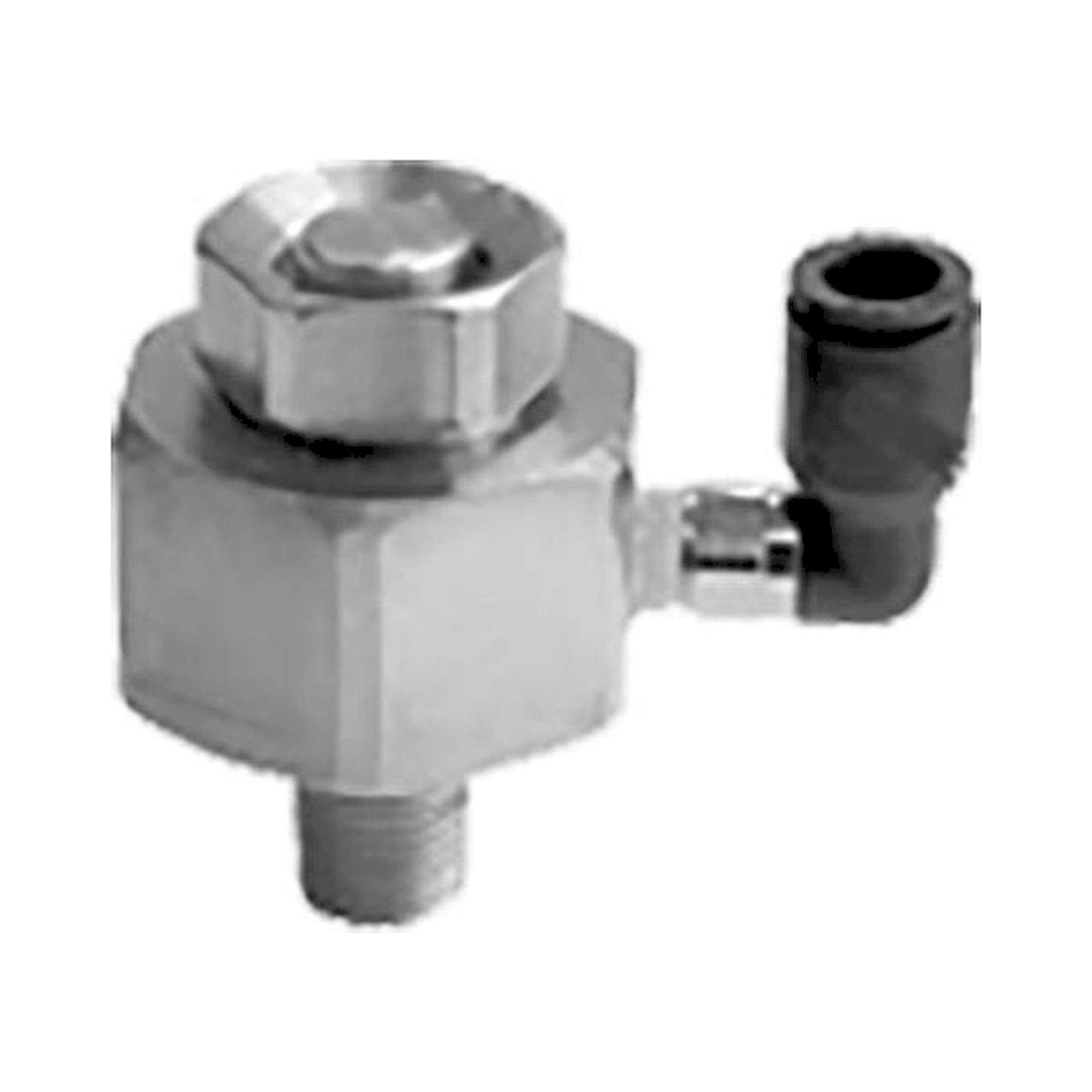 Nitto Kohki Purge Adapter. Quick Connect Coupling PAD-2, Steel, NBR