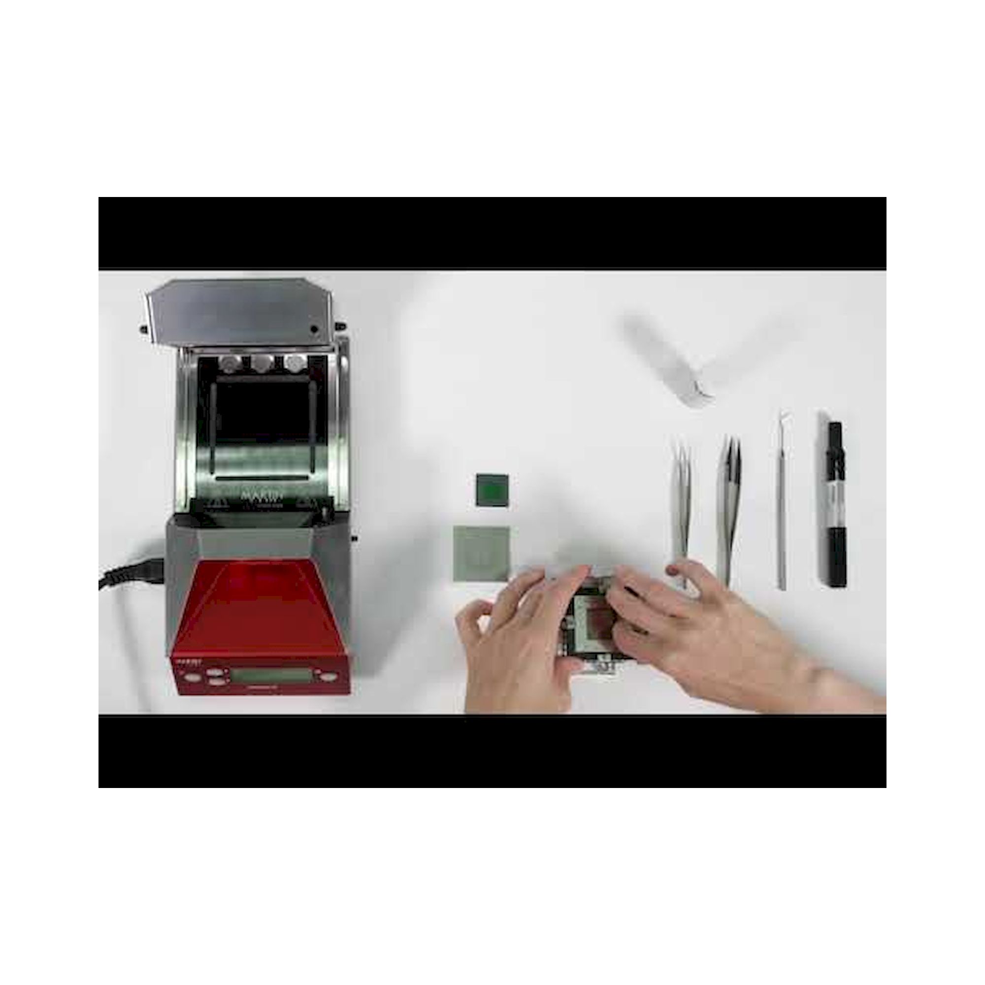 Kompakter Hybrid-Reflow-Ofen 50-250 °C für Reballing und QFN-Prebumping - Martin MINIOVEN 05