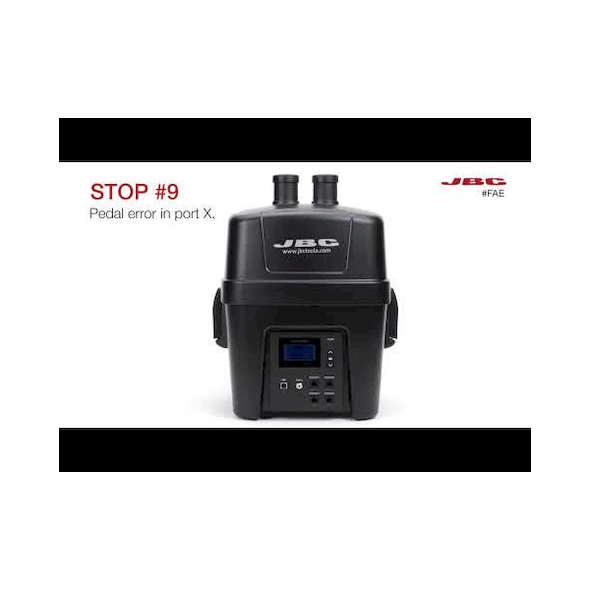 JBC FAE2-5B. ESD Lötrauch Absauggerät 290 m3/h, 230 V