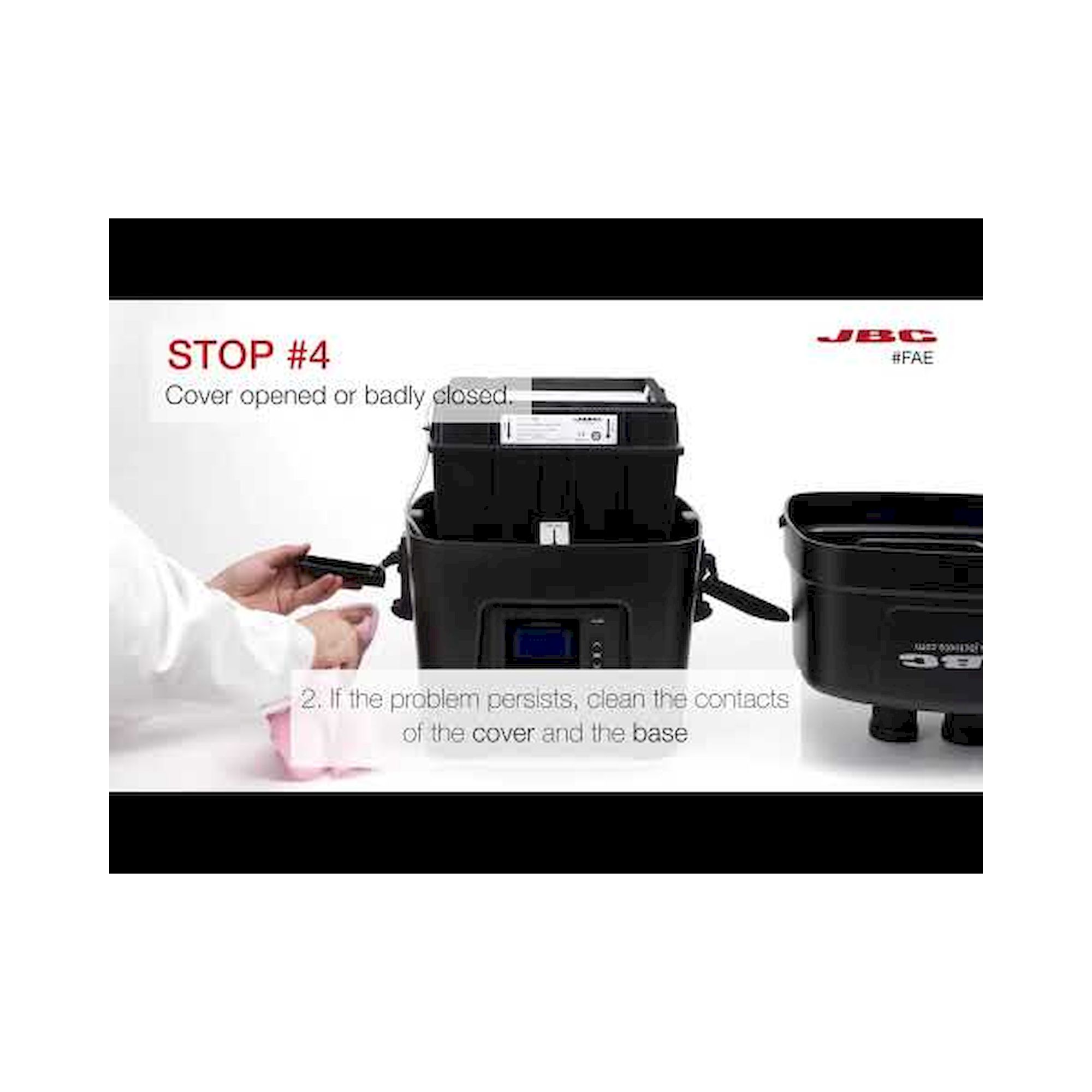JBC FAE2-5B. ESD Lötrauch Absauggerät 290 m3/h, 230 V