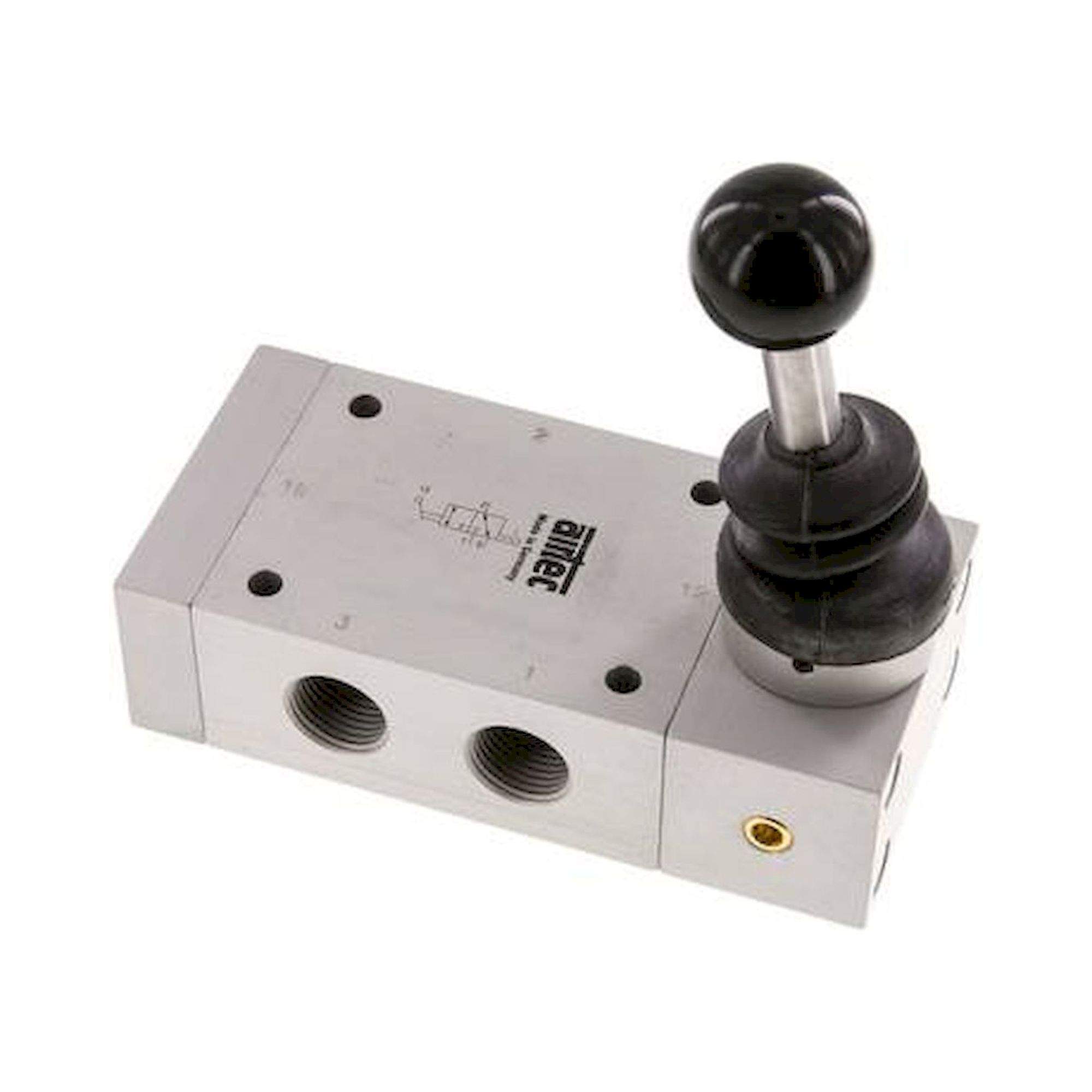 Airtec HR 12 320. 3/2-Wege Handhebelventil, Raste, G 1/2", Standard