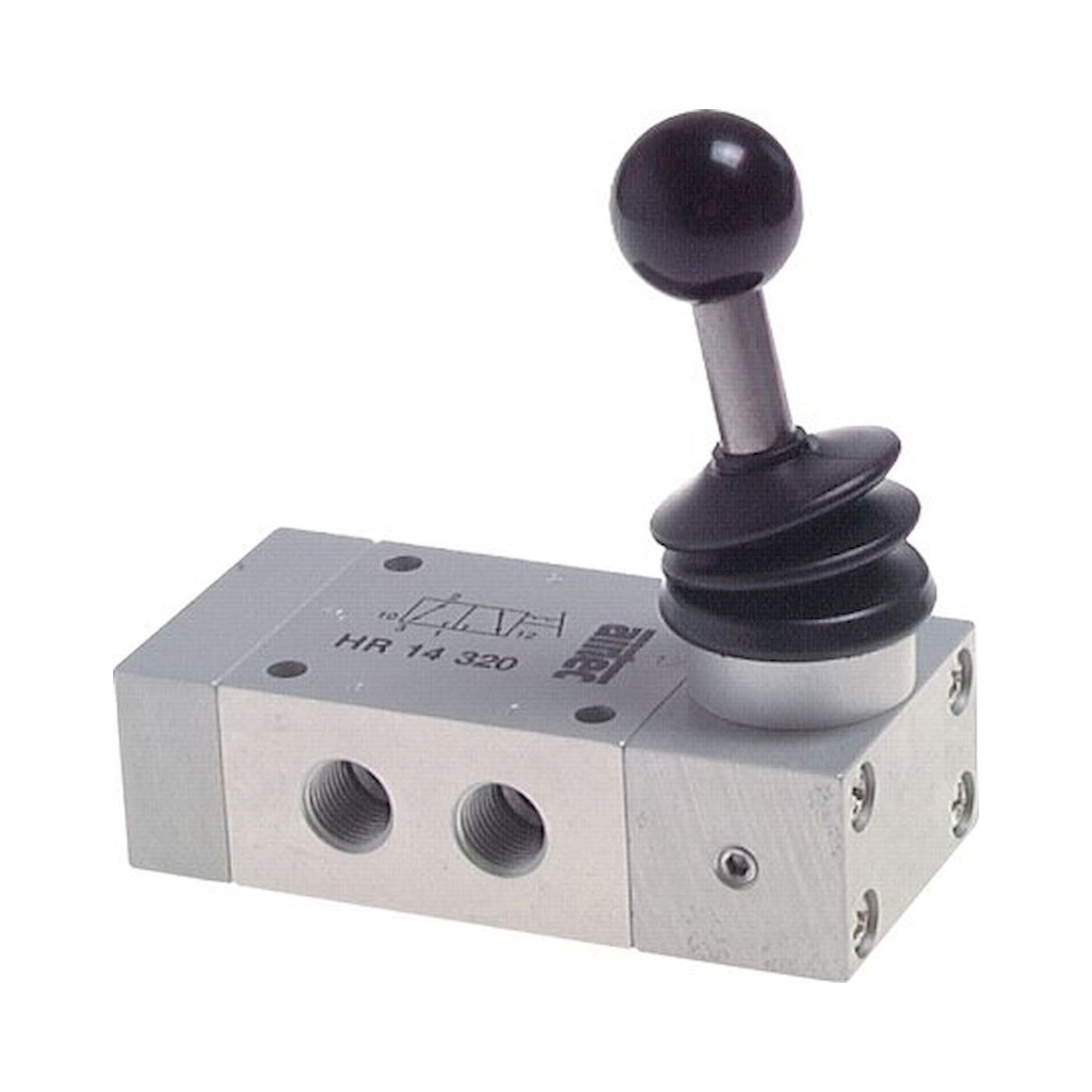 Airtec HR 14 320-X. 3/2-Wege Handhebelventil, Raste, G 1/4", ATEX-Zulassung