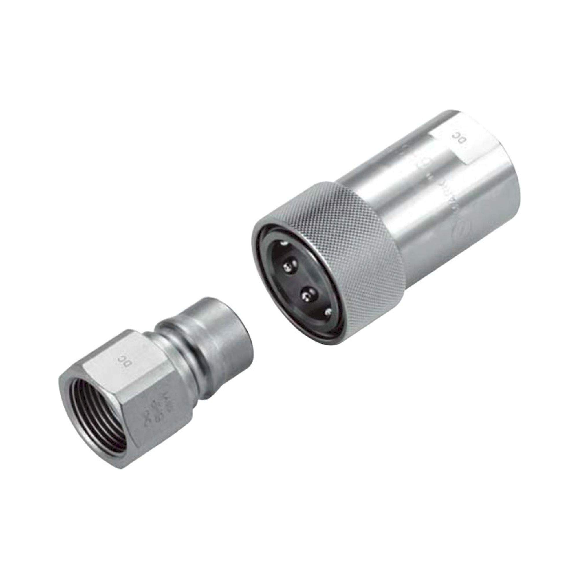 Nitto Kohki HSP DC Cupla. Schnellkupplung 8HS-DC, Steel, NBR