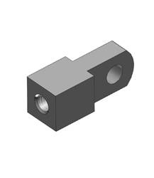 SMC I-P010A. Single Knuckle Joint - I