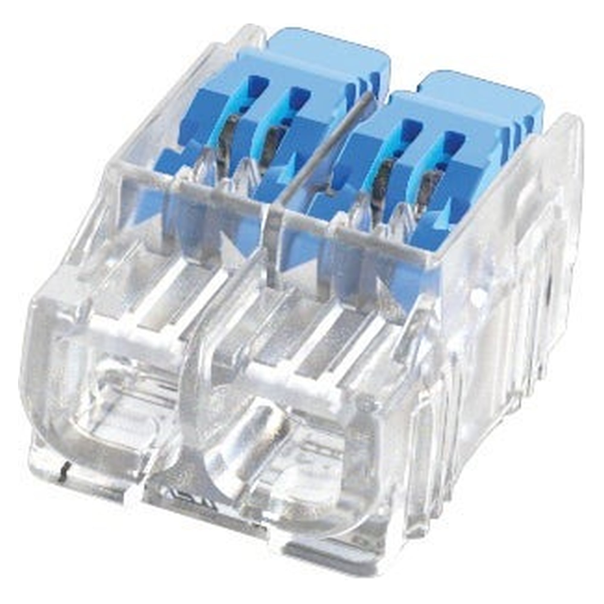 Hebelklemme Lever 4 mm², 2 Leiter, 0,2-4 mm², Packung 50 Stück - IDEAL 30-0092DE