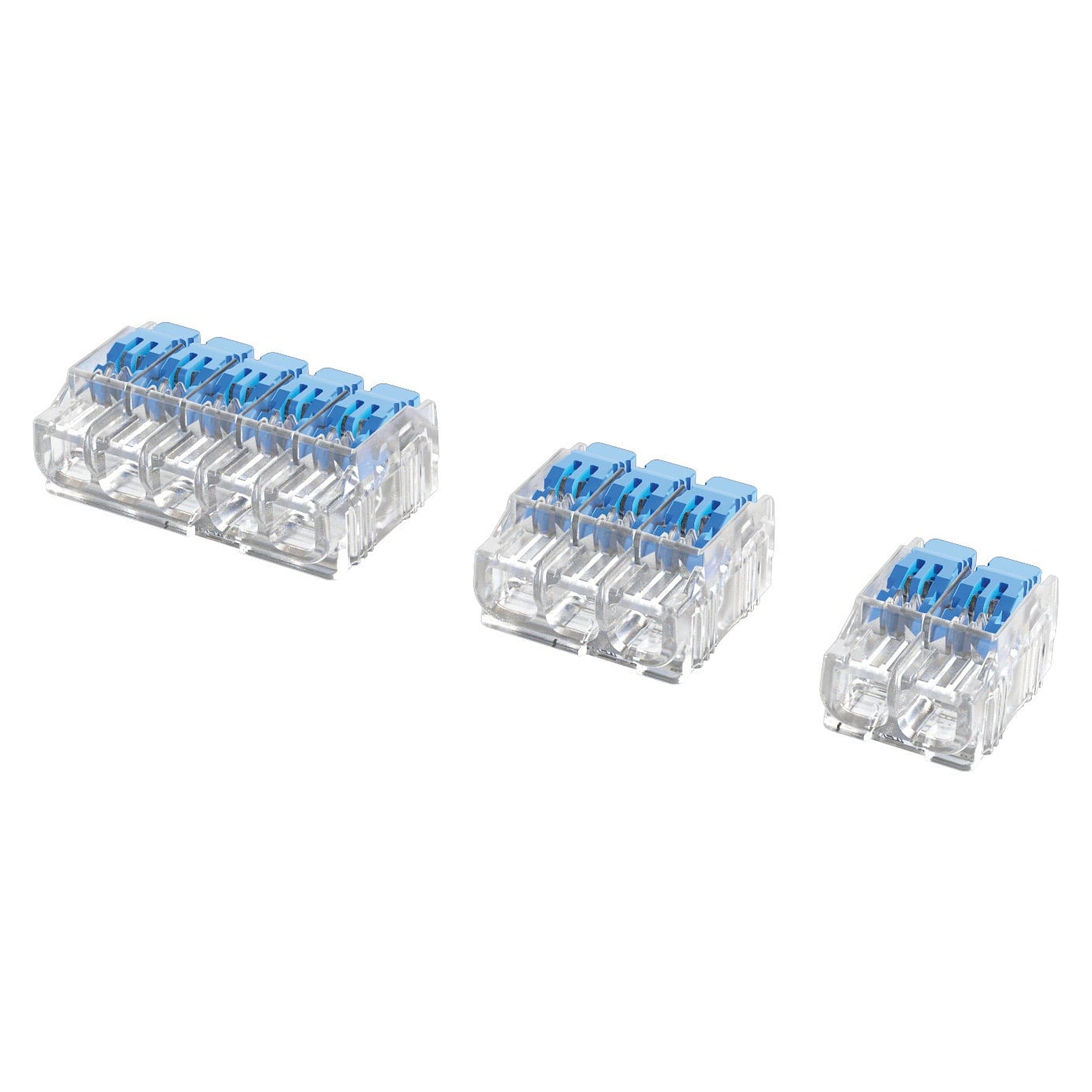 Hebelklemmen-Set Lever 4 mm², je 10x 2, 3 und 5 Leiter, 0,2-4 mm², 30 Stück - IDEAL 30-0099