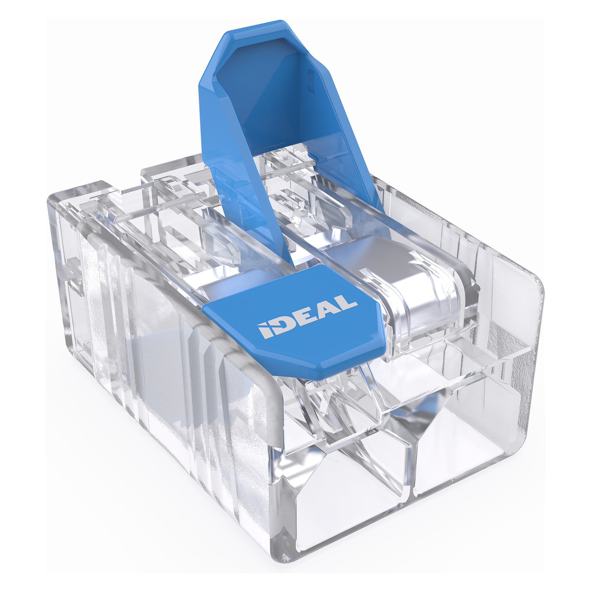 Hebelklemme Lever 6 mm², 2 Leiter, 0,5-6 mm², 41 A, Packung 50 Stück - IDEAL 30-00L32DE