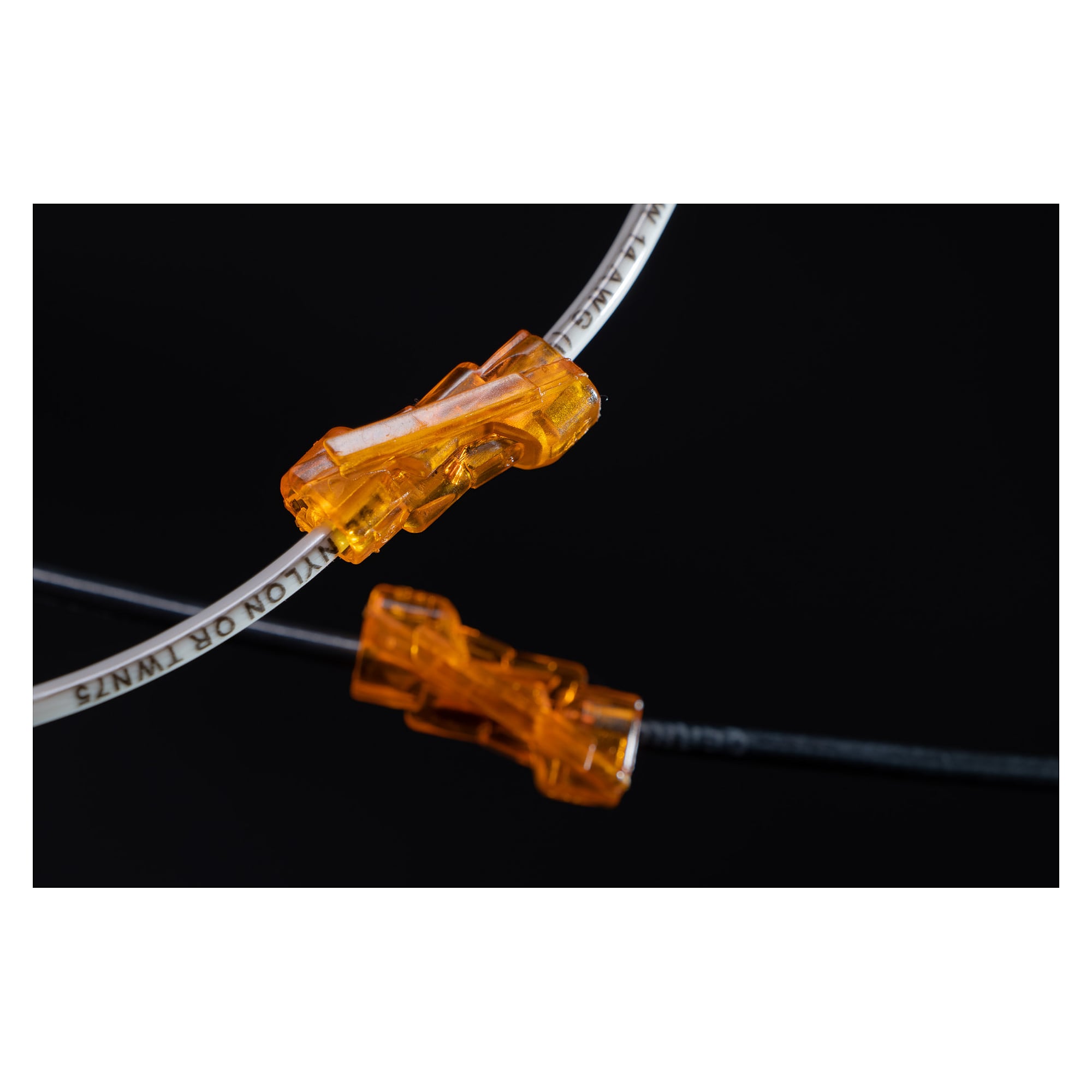 Durchgangsverbinder SpliceLine, 2 Leiter, 0,5-4 mm², 32 A, Packung 100 Stück