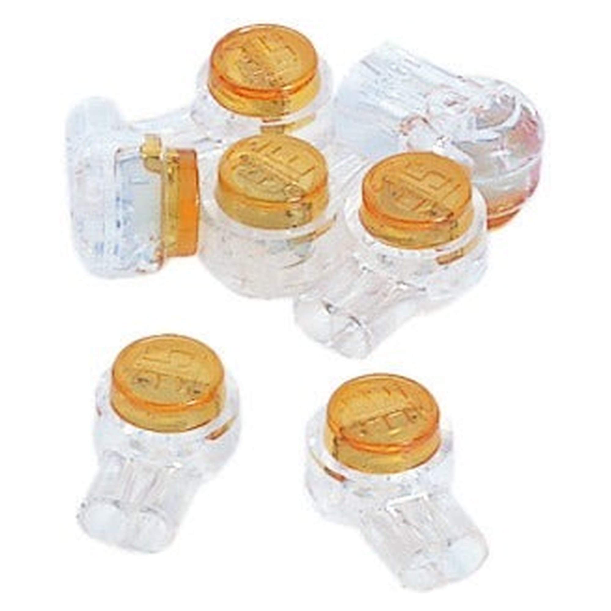 Schnellverbinder IDC UY, gelb, 2 Leiter, 22-26 AWG, gelgefüllt, Packung 25 Stück - IDEAL 85-950