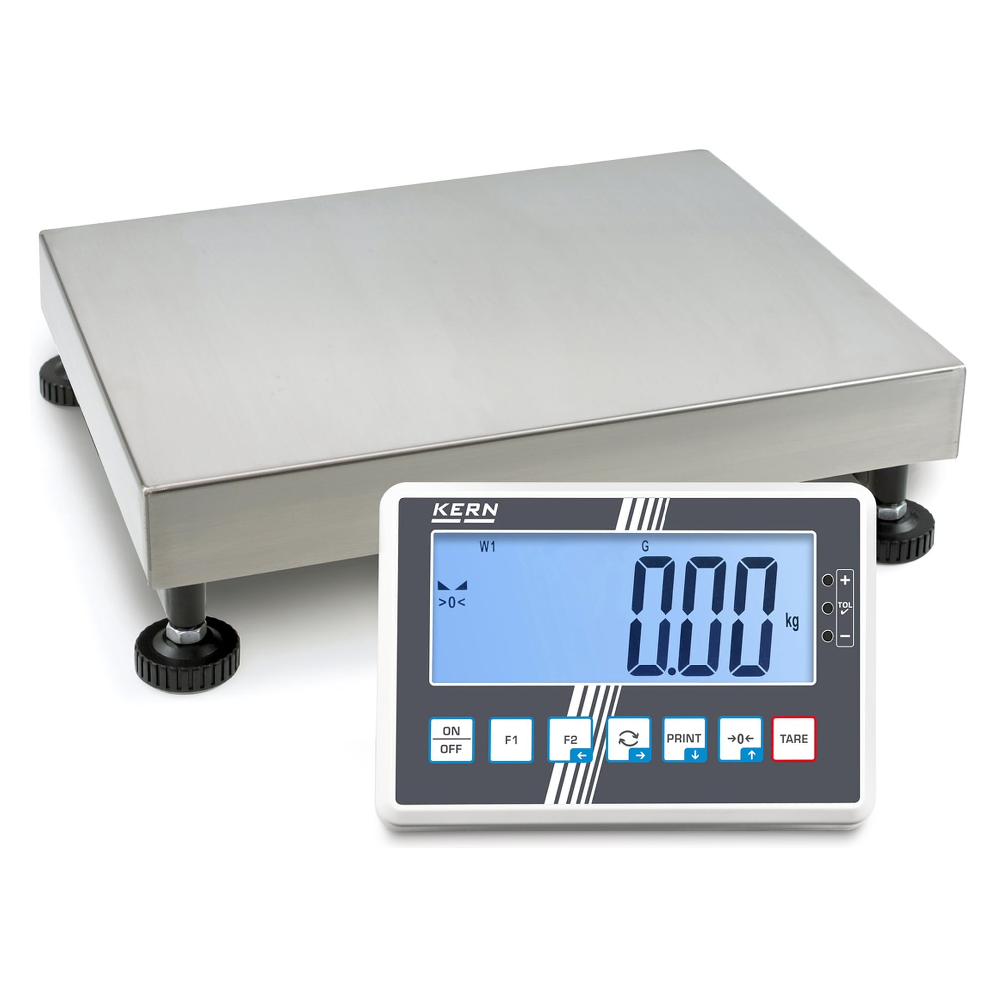 IoT-Line Platform Scale 60 kg / 150 kg Readability 0,02 kg / 0,05 kg - KERN IFC 150K20DM