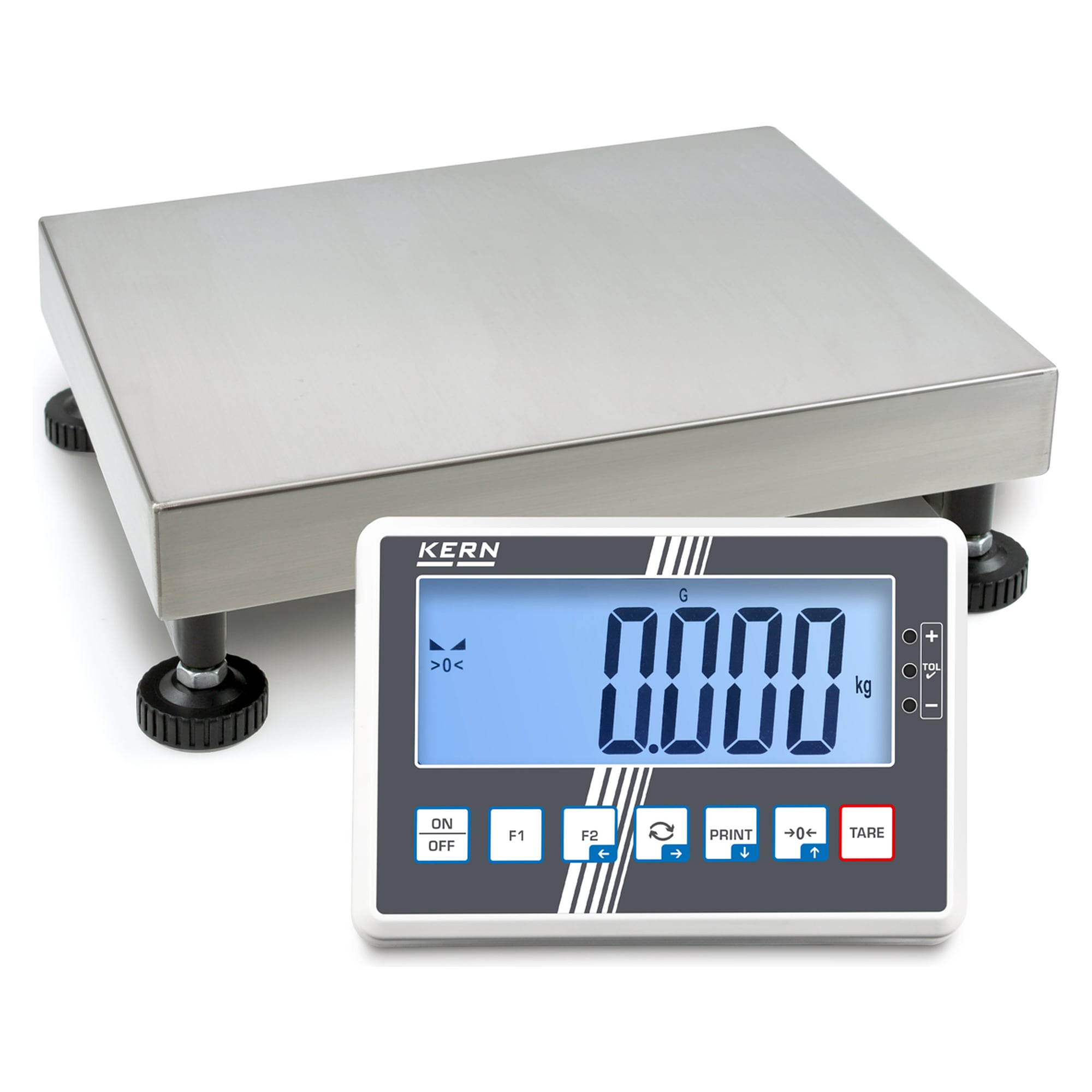 IoT-Line Plattformwaage 60 kg Ablesbarkeit 0,002 kg - KERN IFC 60K-3