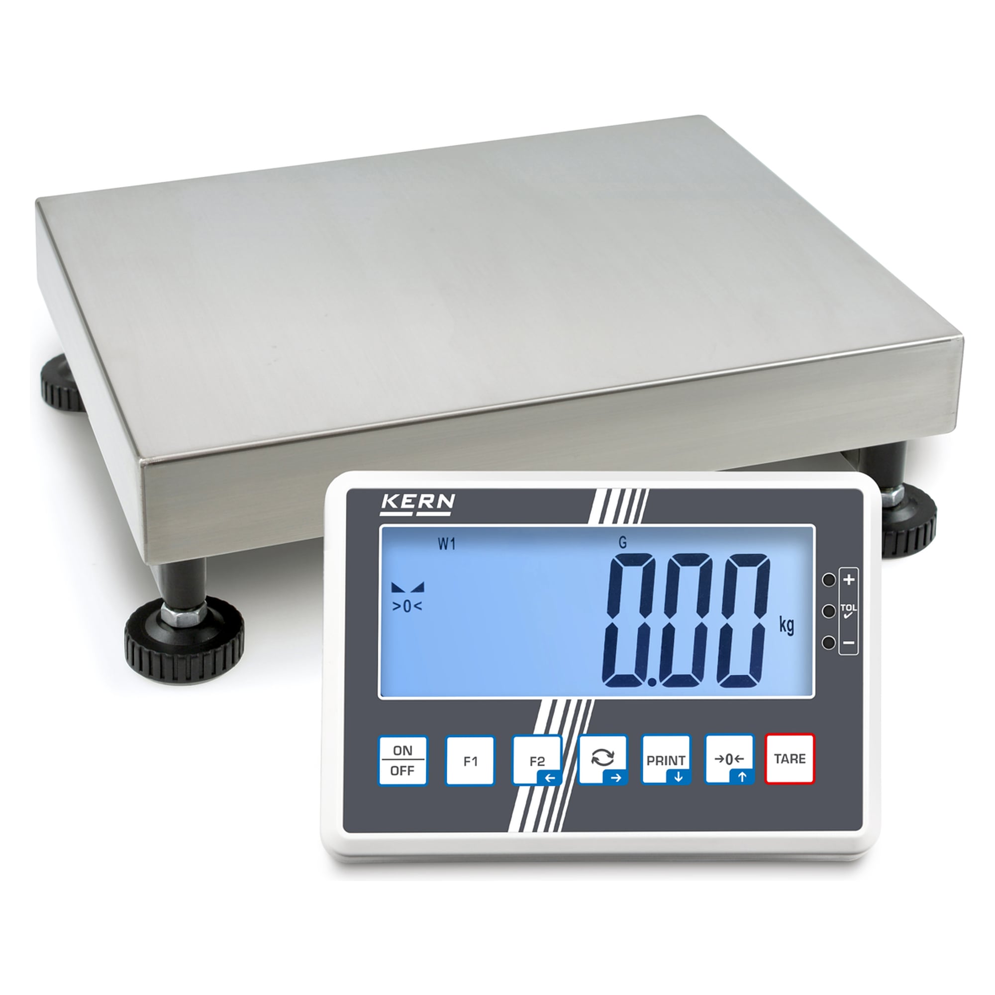 IoT-Line Platform Scale 30 kg / 60 kg Readability 0,01 kg / 0,02 kg - KERN IFC 60K10DM