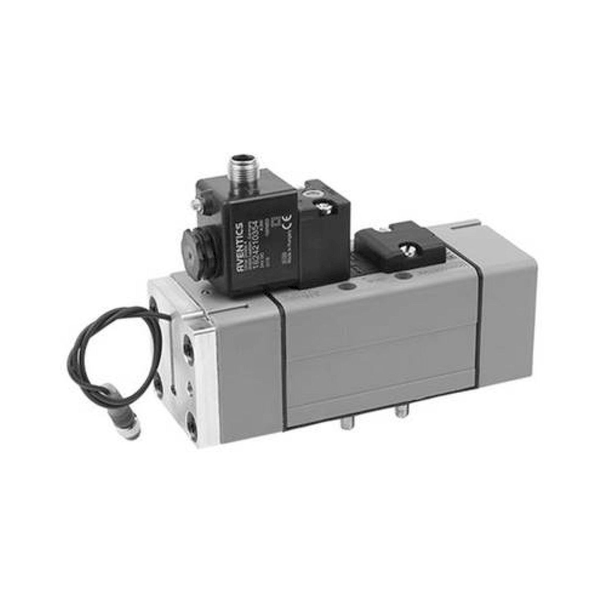 Aventics R422003652 (IS12-5/2NC-SR-NC-E-ISO5599GR2-) 5/2-Wegeventil, Serie IS12-PD, Größe 2
