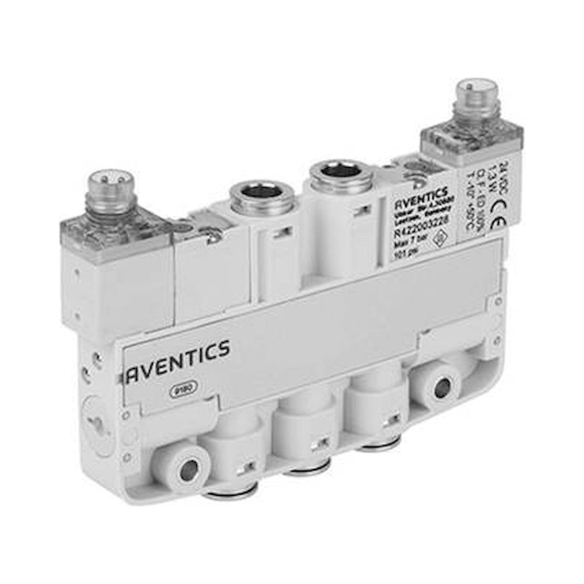 Aventics R422103590 (LS04-3/2CO-024DC-AF-I-M8-D6-NE) 2x3/2-Wegeventil, Serie LS04-AF