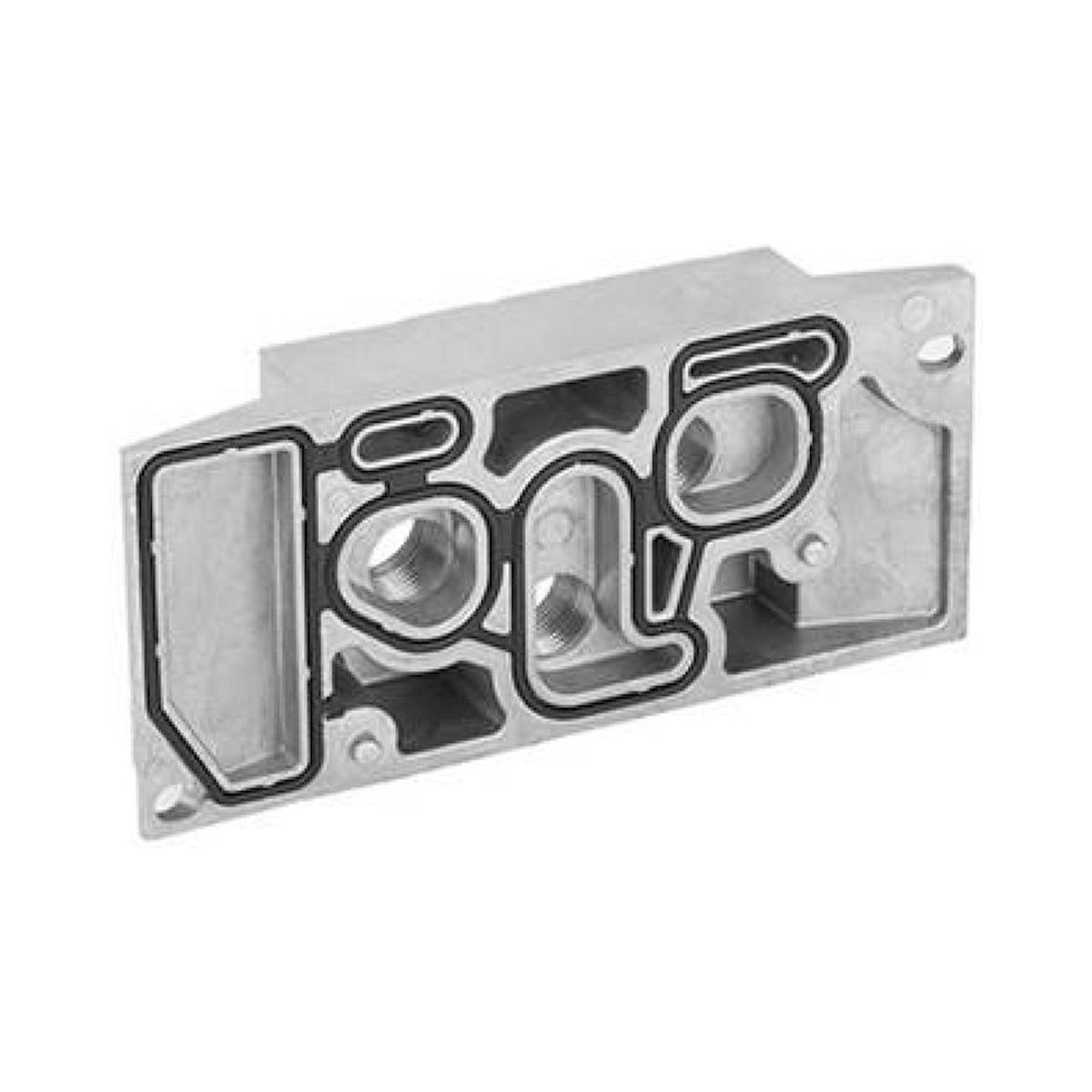 Aventics R432037654 (END PLATE KIT-CD20-ISO2-5599-1) Endplatte rechts