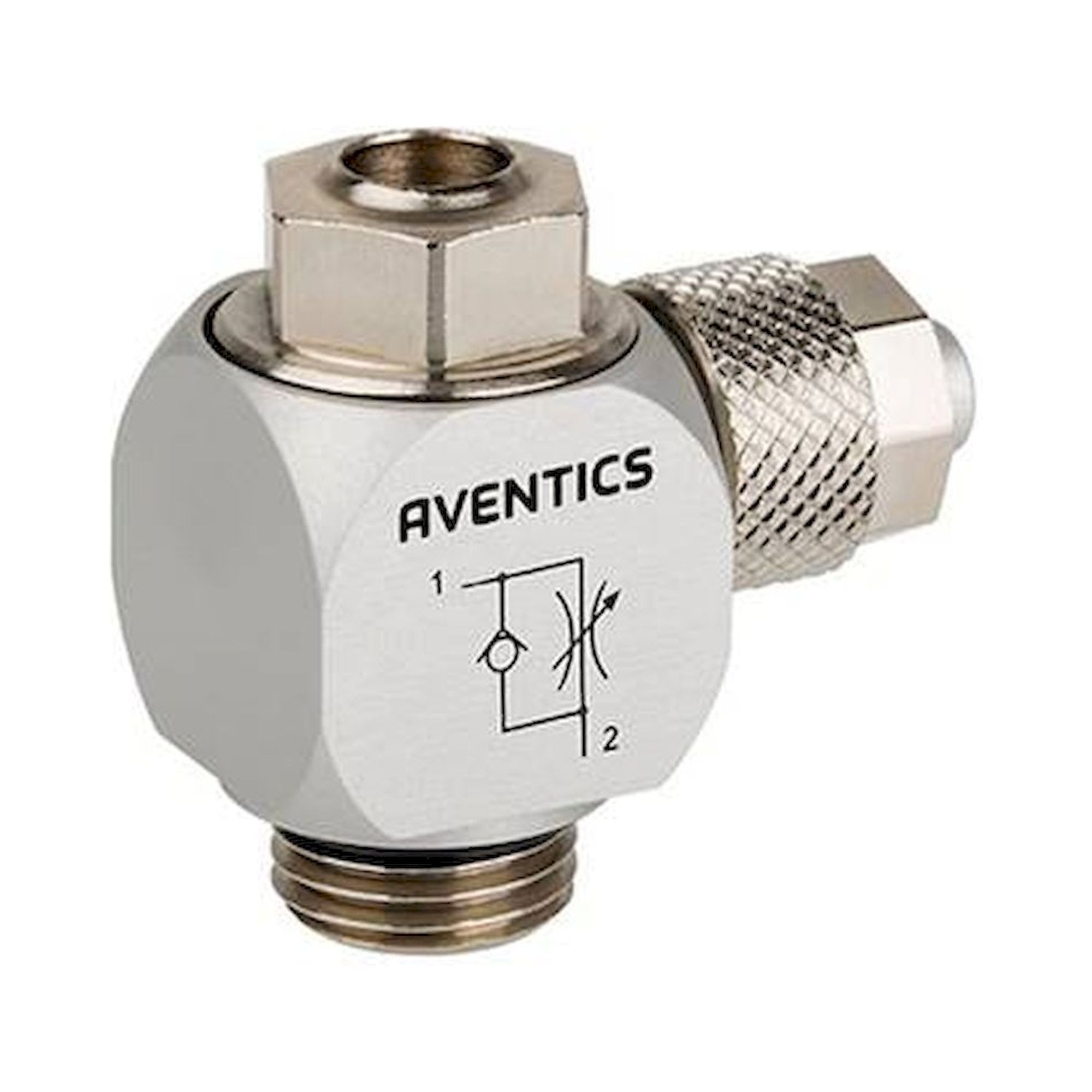 Aventics R412004775 (Throttle Check VLV G018) Drosselrückschlagventil, Serie CC02-AL