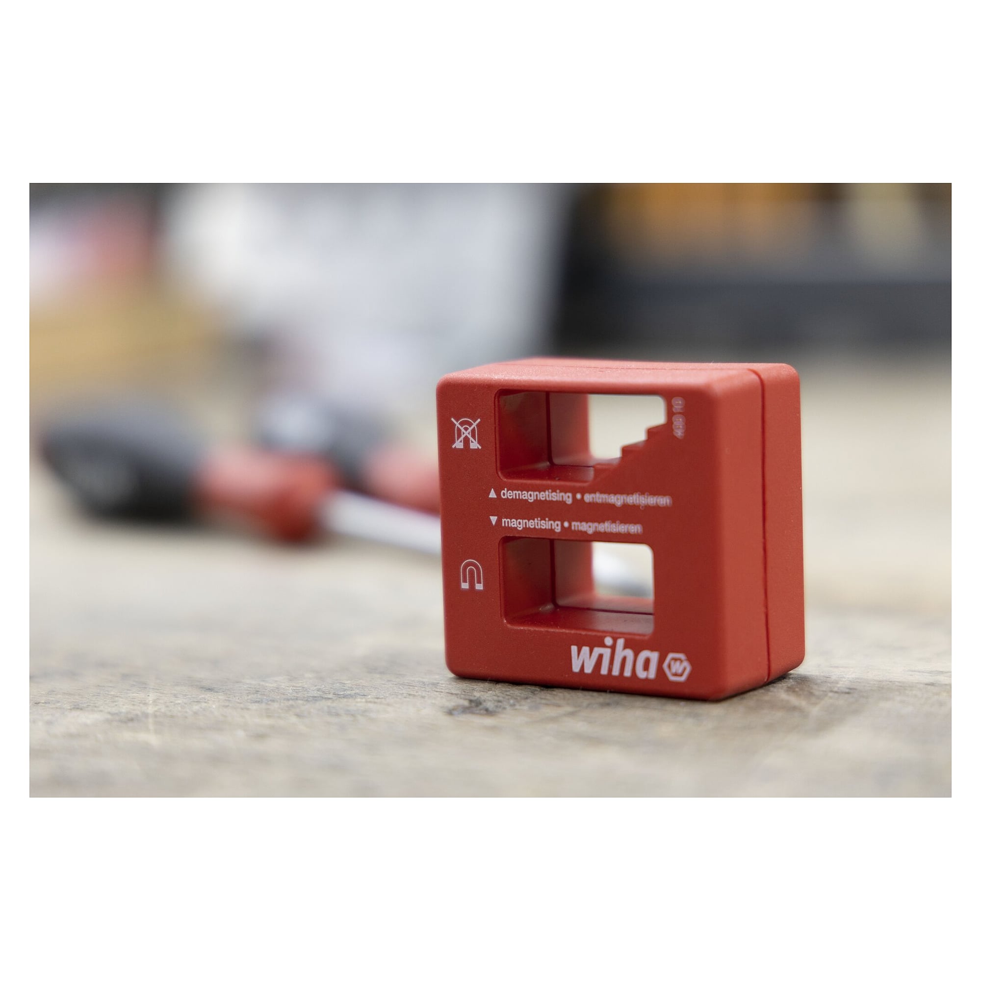 Magnetisierer und Entmagnetisierer für Schraubendreher und Stahlwerkzeuge - Wiha 02568