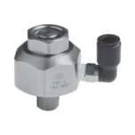 Nitto Kohki In-Line Purge Adapter. Schnellkupplung PAD-3FMSTEELNBR, Steel, NBR