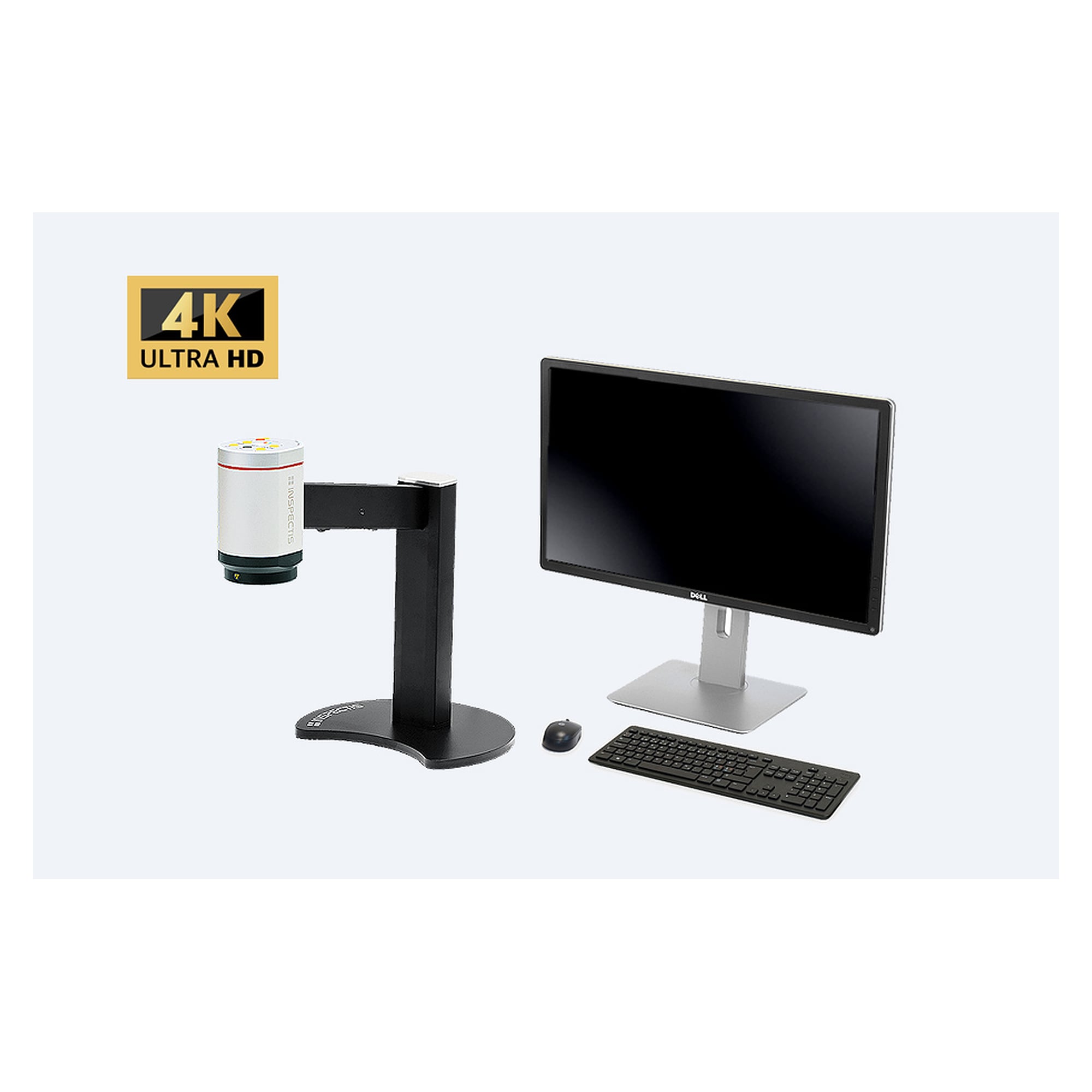 Microscope numérique tout-en-un 4K U30 avec capture HDMI et moniteur 4K - Inspectis HD-015-KIT-CAP