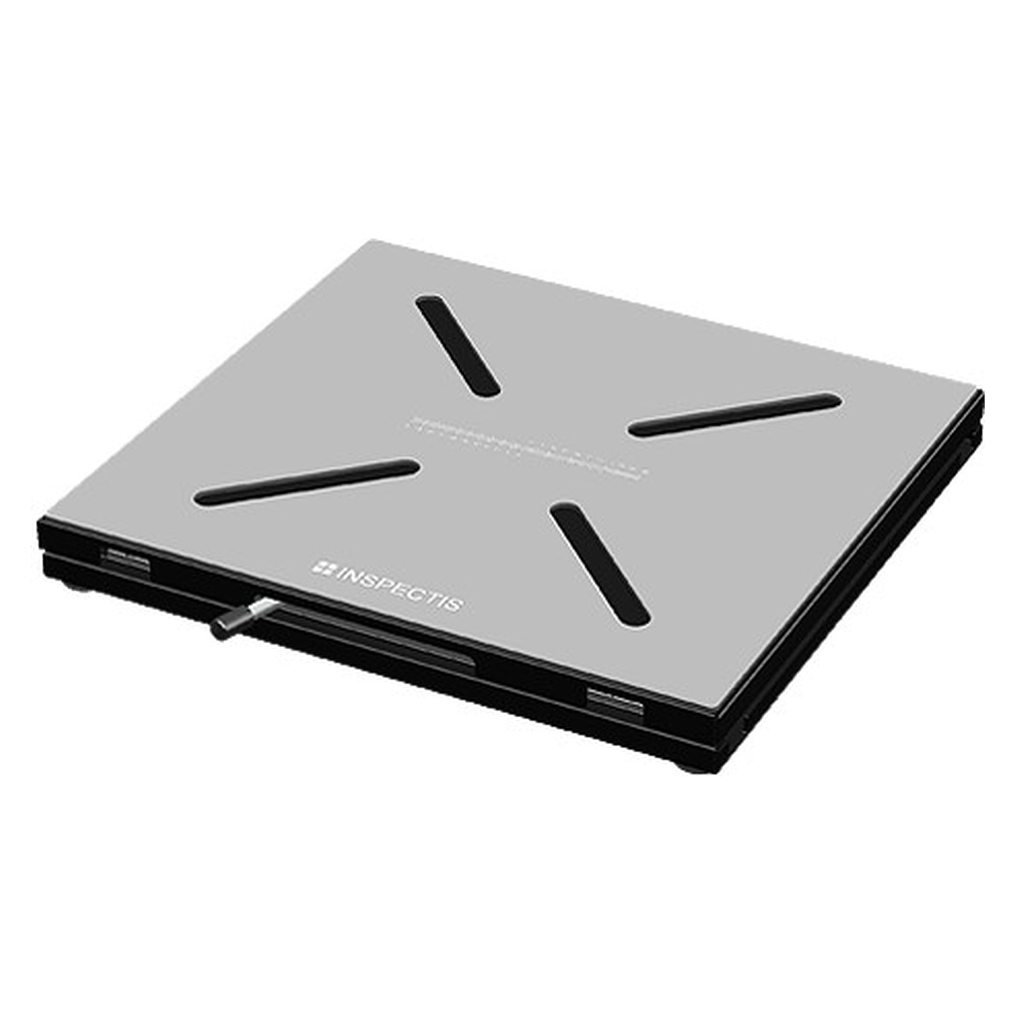 Plateau flottant XY avec verrouillage de position, protégé ESD, +/-160/+/-145 mm - Inspectis HD-028-EL