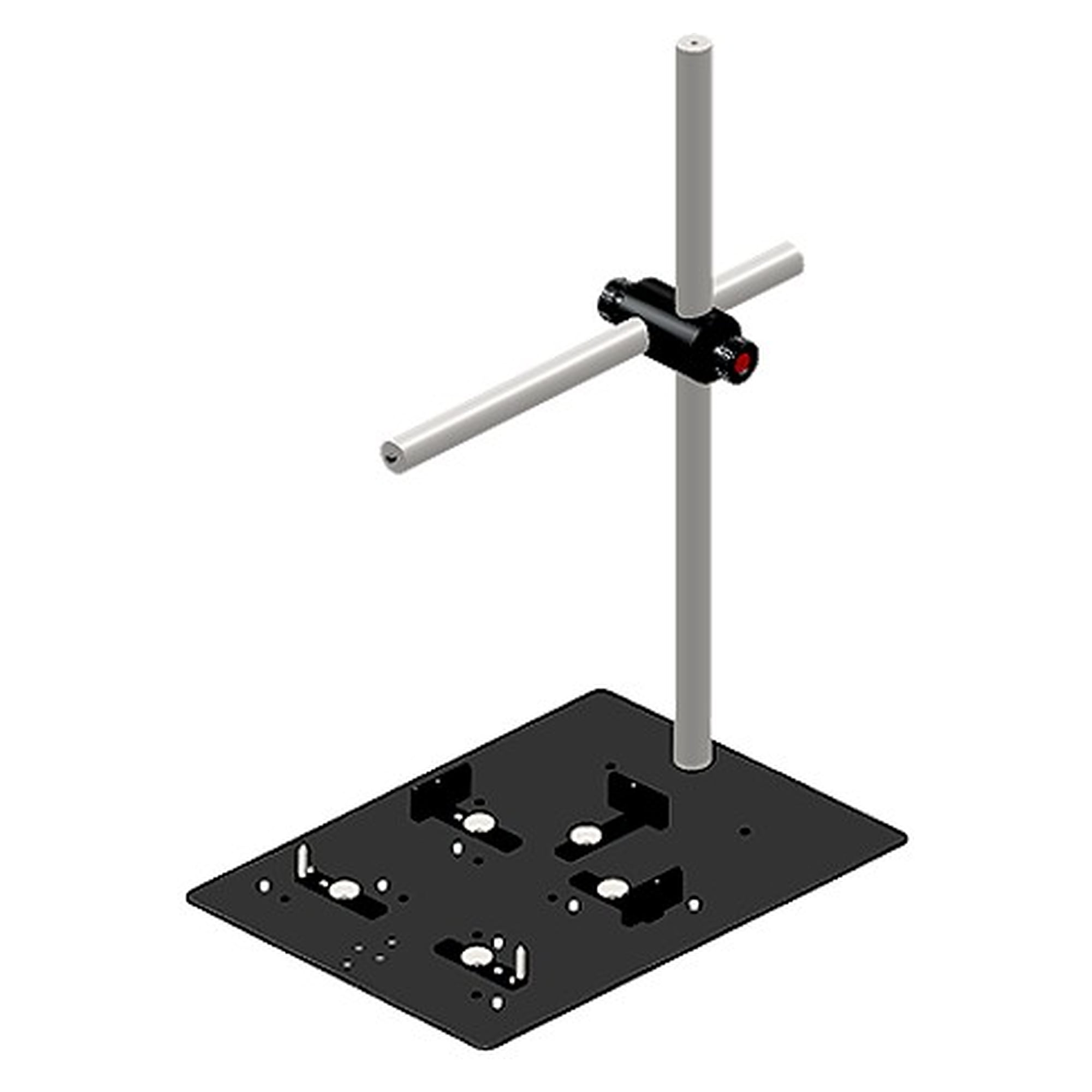 Statif à bras unique, LWD, grande base avec support PCB, ESD - Inspectis HD-060-LWD-LB-E