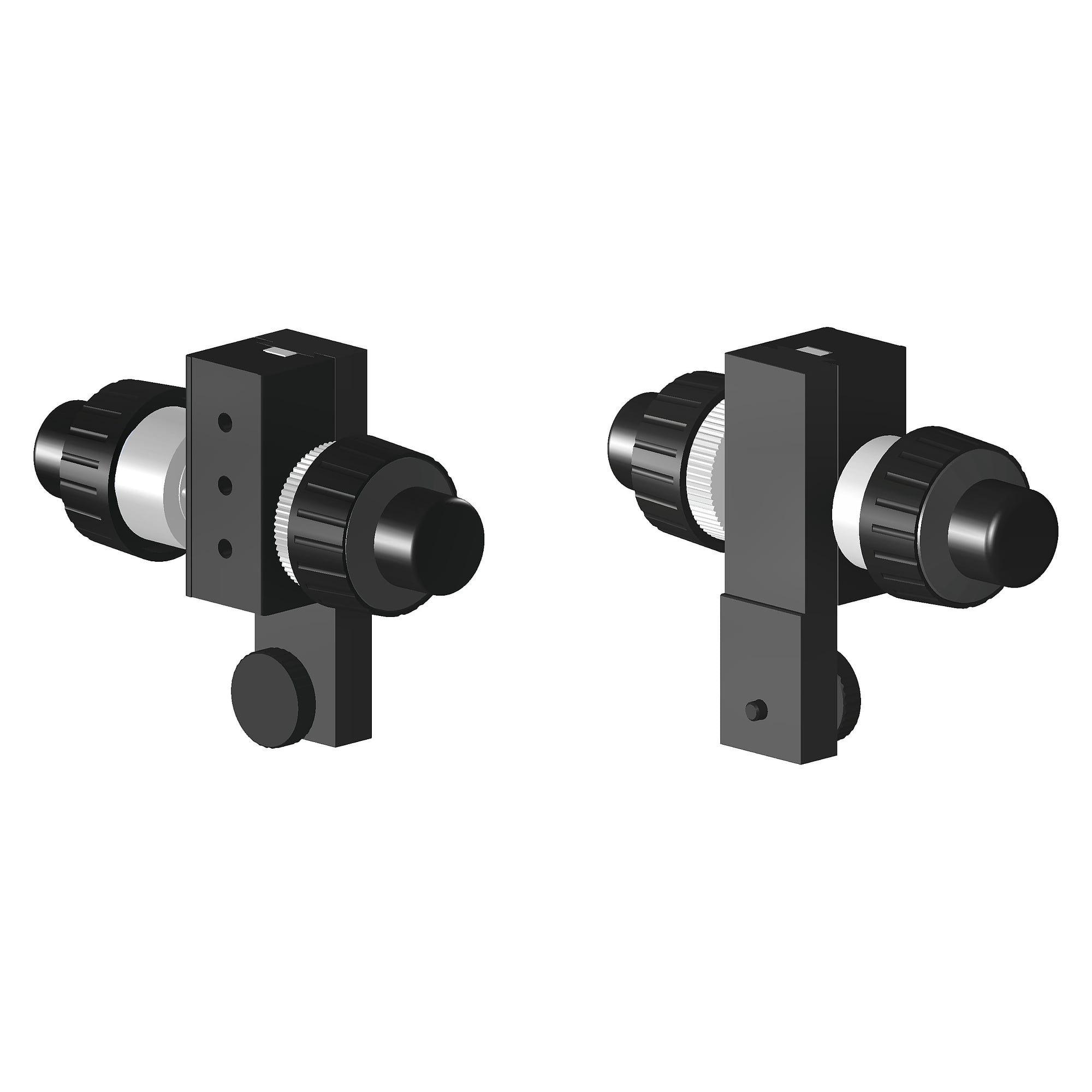 Compact Rack-and-Pinion Focusing Module, Coarse/Fine, for XY and Double-Rod Stands - Inspectis HD-091