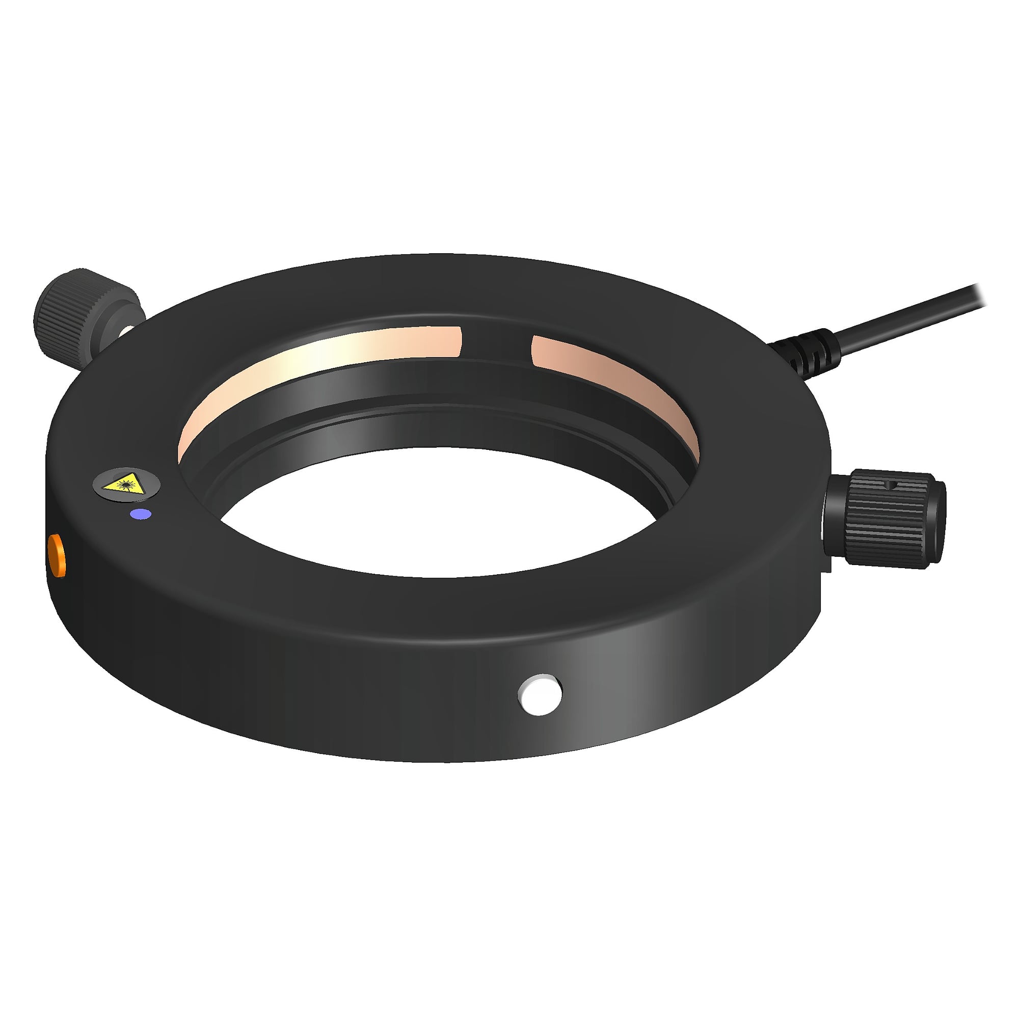 Kombiniertes Weiß- und UV-Ringlicht mit Dimmer und Segmentsteuerung - Inspectis HD-124-WUV
