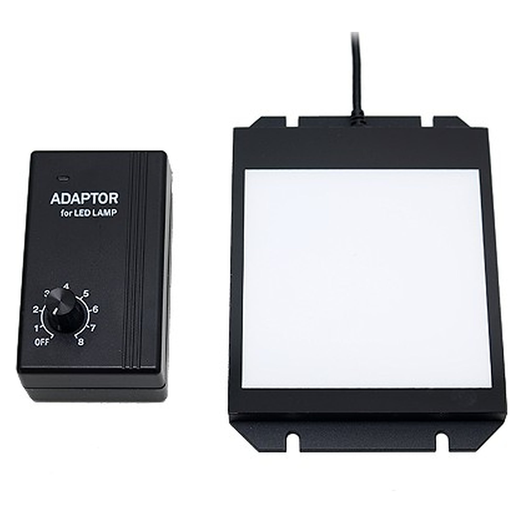 Rétroéclairage LED universel par transmission avec variateur (alimentation EU) - Inspectis HD-127-EU
