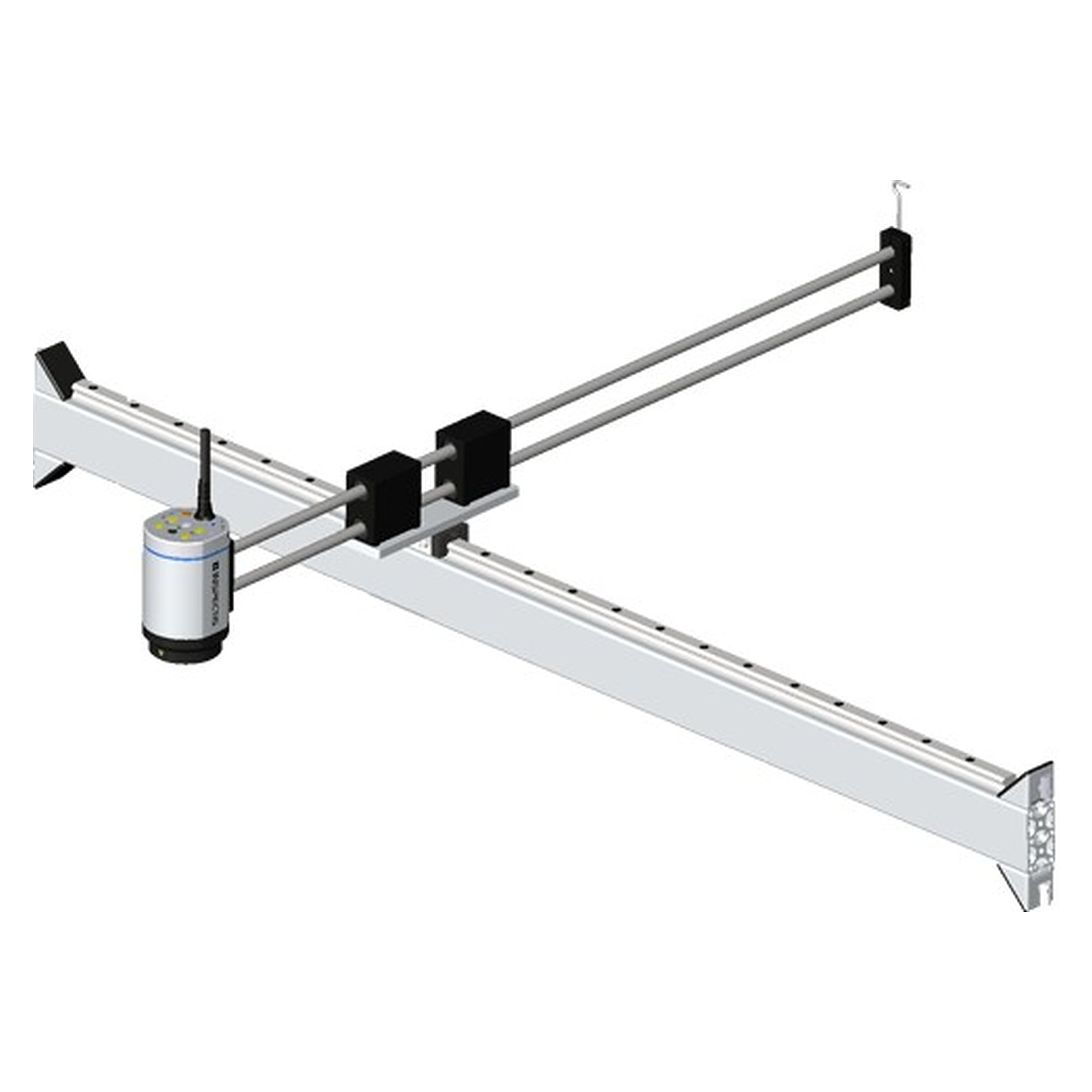 XY-Verfahrstativ, In-Line, langer Y-Bereich 551-800mm - Inspectis HD-170-LR