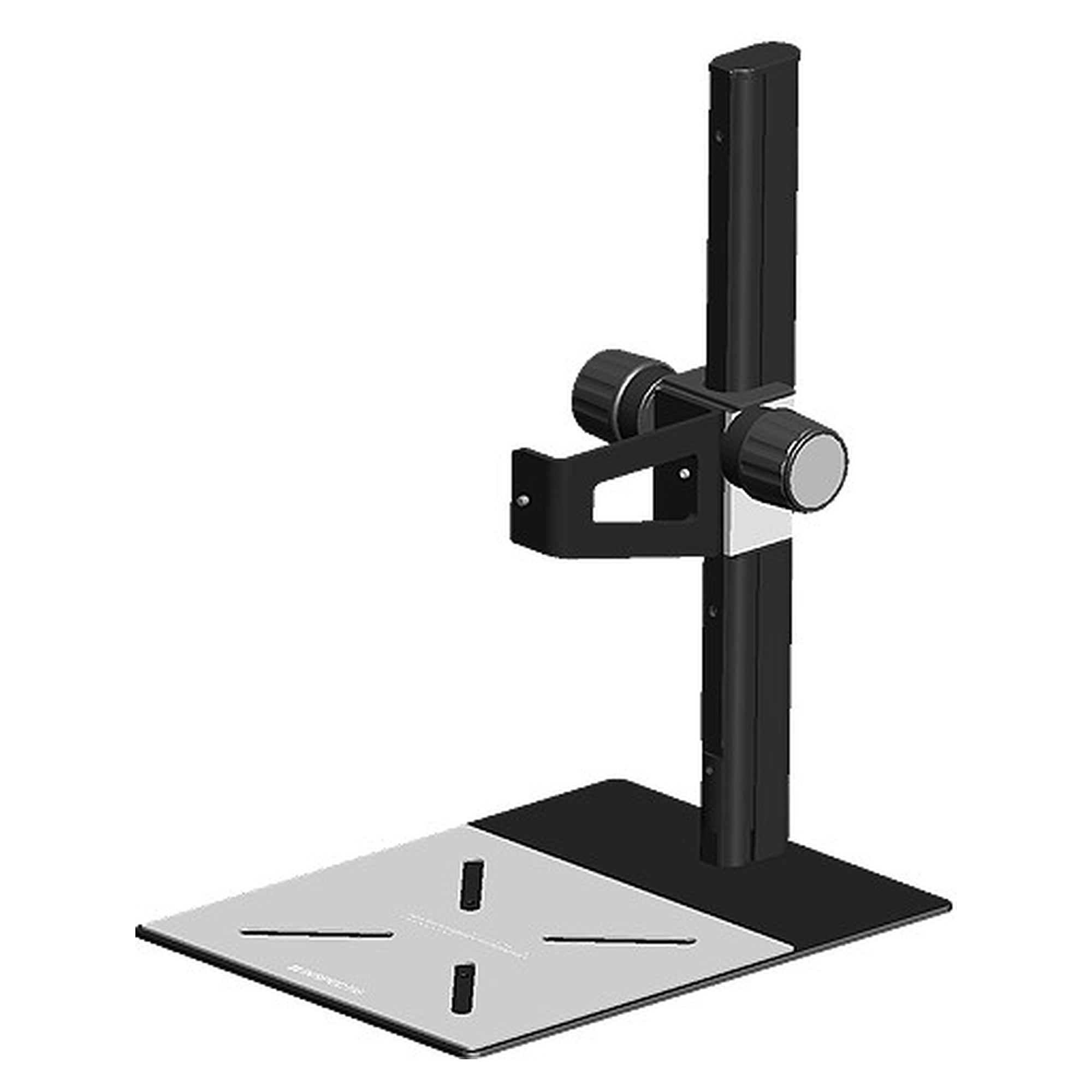 Säulenstativ, große Basis, Fokussierung 35-410mm, ESD-geschützte Basis - Inspectis HD-210-LB-E
