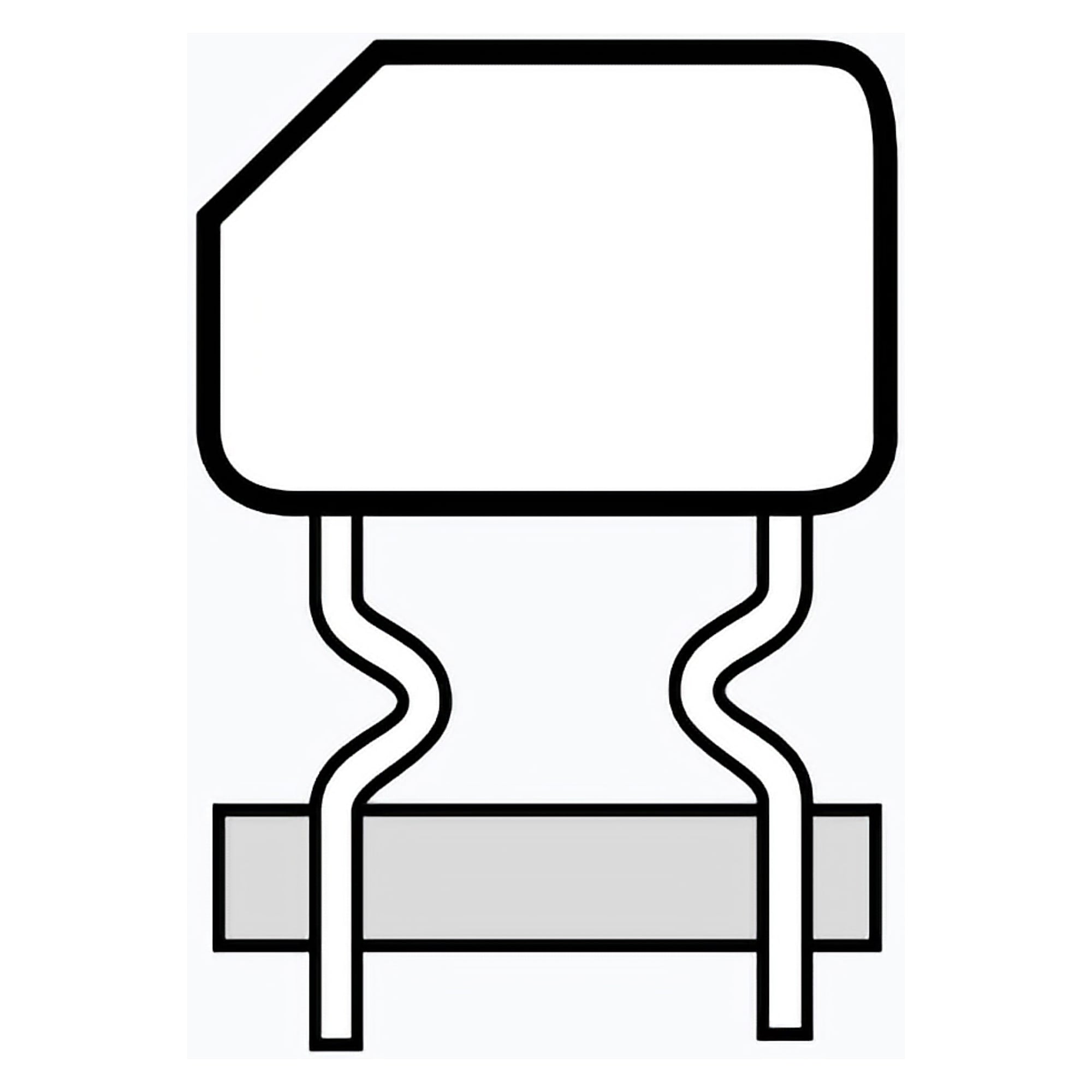 Preforming die stand-off for 4-lead diode bridges Supercut/TS1 - Iteco 181100