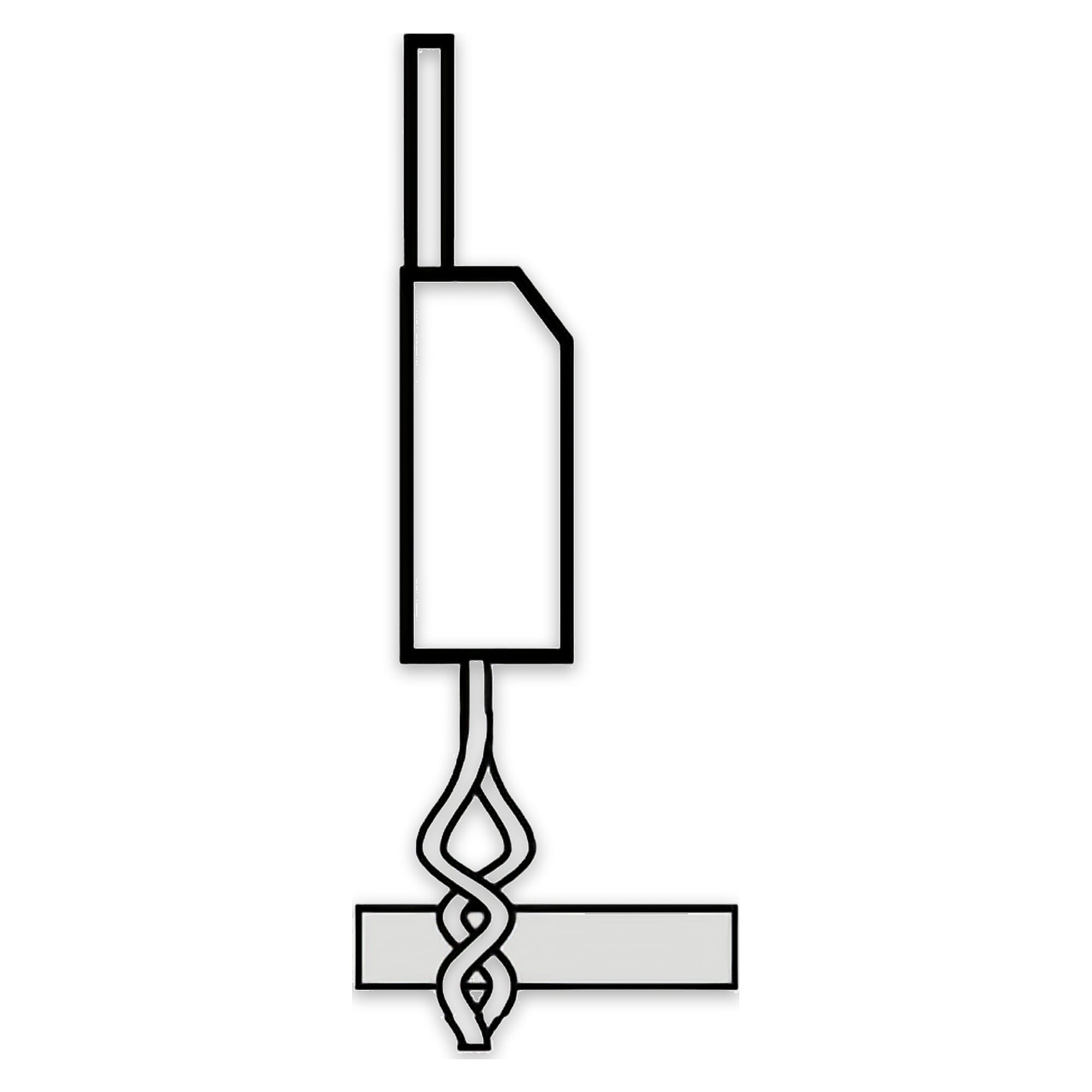 TO220 die assembly stand-off and lock-in with three leads in line - Iteco 182400